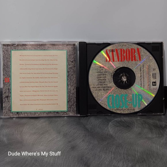 DAVID SANBORN - CLOSEUP - ORIGINAL 1988 CD - 10 SONGS - Picture 2 of 4